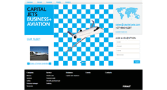 Desktop Screenshot of capital-jets.com
